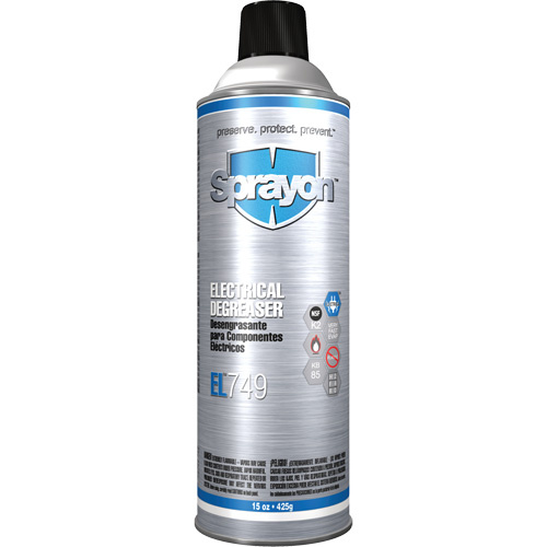 Sprayon SC0749000 EL749 Electrical Degreaser EL749 Electrical Degreaser, Aerosol Can - Can