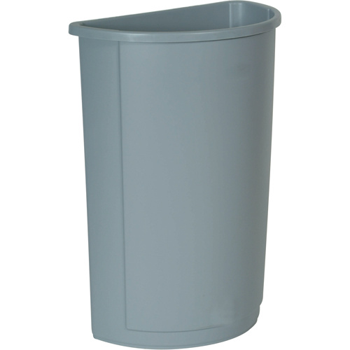Rubbermaid FG352000GRAY Untouchable® Containers Untouchable<sup>®</sup> Containers, Polyethylene, 21 US gal. - Each