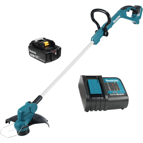 Makita DUR193M001 LXT Cordless Line Trimmer Kit LXT Cordless Line Trimmer Kit, 10.25", Battery Powered, 18 V - Each