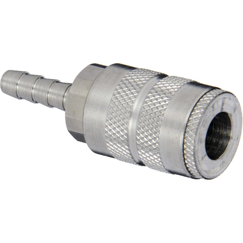 Dixon Group DIX 2FS2 Pneumatic Manual Standard Hose Barb Coupler, Steel, Type F, 1/4", 500 psi-(Each)
