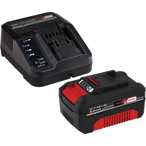 Einhell 4512132 Power X-Change Battery & Charger Starter Kit, Lithium-Ion, 18 V-(Each)