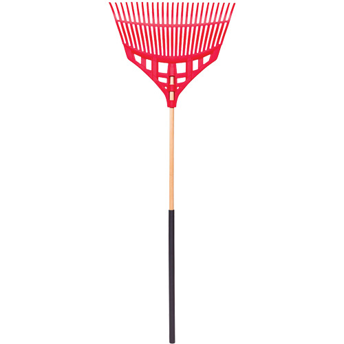 Garant GPLR24C Leaf Rake Leaf Rake, 24" Blade, Wood Handle, Plastic Blade - Each
