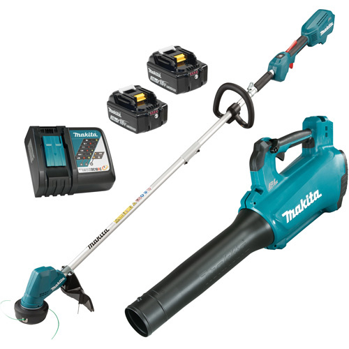 Makita DLX2398 18V LXT Brushless Line Trimmer & Turbo Blower Combo Kit 18V LXT Brushless Line Trimmer & Turbo Blower Combo Kit, 13", Battery Powered, 18 V