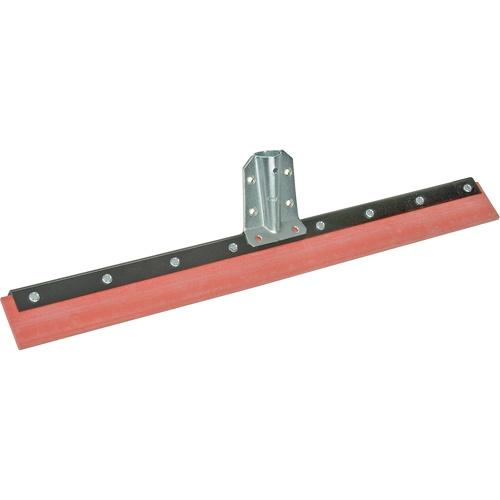 Mallory 841-24 Floor Squeegees - Red Blade Floor Squeegees - Red Blade, 24", Straight Blade - Each