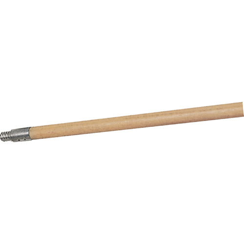 Rubbermaid FG636400LAC Structural Foam Push Broom Handle Structural Foam Push Broom Handle, Wood, ACME Threaded Tip, 15/16" Diameter, 60" Length - Each