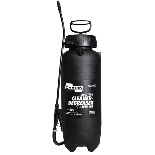 Chapin 22360XP Industrial Viton Cleaner & Degreaser Sprayer Industrial Viton Cleaner & Degreaser Sprayer, 3 gal. (11.36 L), Plastic/Polyethylene, 18" Wand - Each
