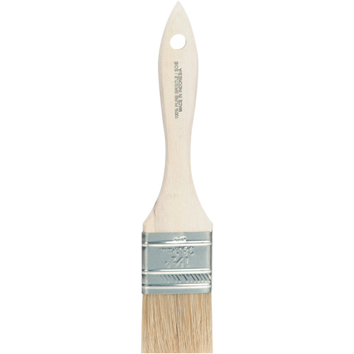 Rubberset 99060315 Paint Brush Chip Paint Brush, White China, Wood Handle, 1-1/2" Width - Each