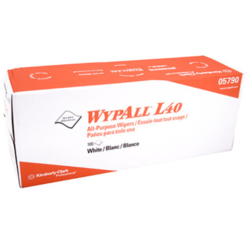 Kimberly-Clark 05790 L40 Wipers L40 Wipers, All-Purpose, 9-4/5" L x 16-2/5" W - Each