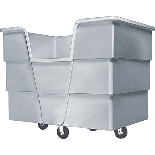 Techstar Plastics Inc 850B-D-01-6-CO Jumbo Starcart™ Box Truck Jumbo Starcart™ Box Truck, Polyethylene, 65" L x 45" W x 54" H, 60 cu. ft. Volume, 1500 lbs. Capacity - Each