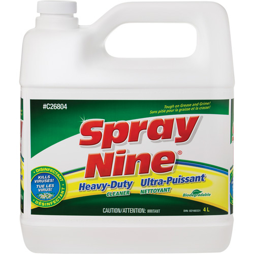 Spray Nine C26804 Heavy-Duty Cleaner Heavy-Duty Cleaner, 4 L, Jug - Bottle