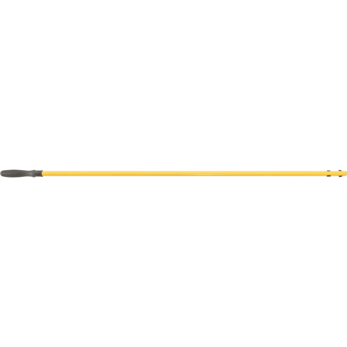 Rubbermaid FGQ75000YL00 HYGEN™ Quick Connect Handle HYGEN™ Quick Connect Handle, Aluminum, Quick-Connect Tip, 58" Length - Each
