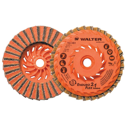 Walter Surface Technologies Enduro-Flex 2-IN-1™ Turbo Finishing Disc  (Each)-Click on options for variations & Details.