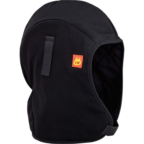 Pioneer V4510870-O/S 564A Flame Resistant Quilted Hardhat Liner 564A Flame Resistant Quilted Hardhat Liner, Black, Cotton - Each