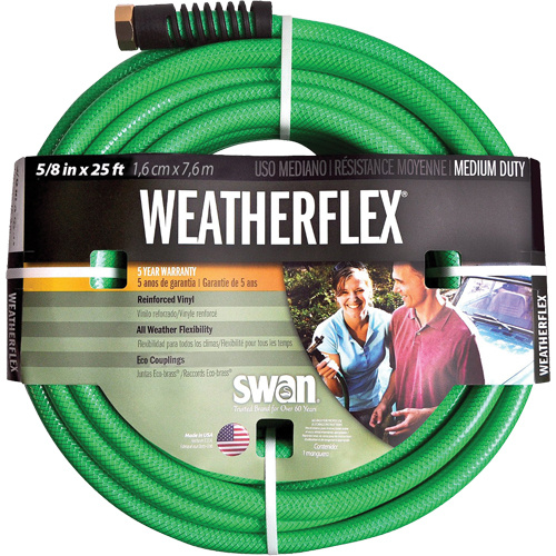 Swan Weatherflex™ Medium Duty Garden Hoses  (Each)-Click on options for variations & Details.