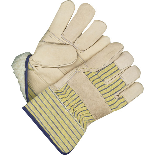 Bob Dale Gloves 40-9-2816 Classic Fitter Gloves with Patch Palm Classic Fitter Gloves with Patch Palm, One Size, Grain Cowhide Palm, Acrylic-Pile Inner Lining - Pair