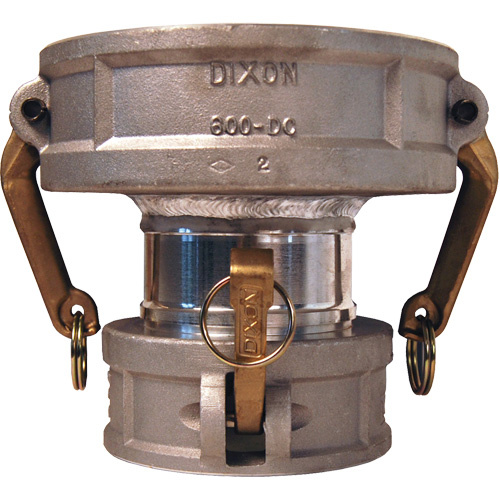 Dixon Group 4060-DD-AL Cam & Groove Coupler, Aluminum, 4", 75 psi-(Each)