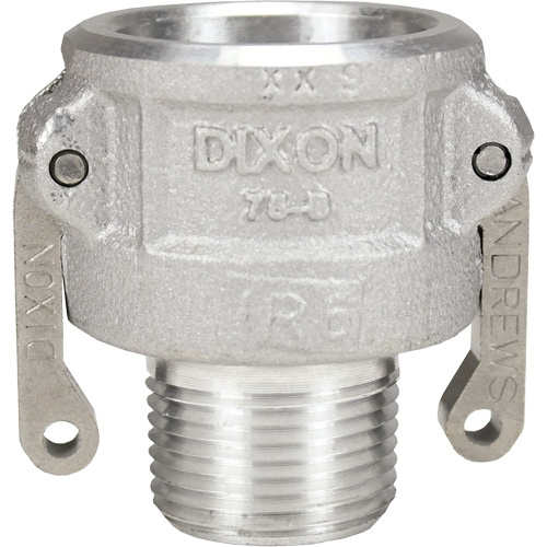 Dixon Group 75-B-AL Cam & Groove Coupler, Aluminum, 3/4", Male NPT, 250 PSI-(Each)
