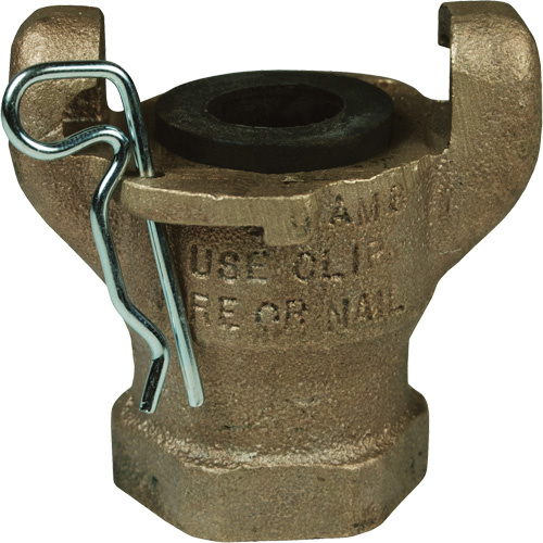 Dixon Group AB8 Air King End, Brass, 3/4", Female NPT, 150 PSI-(Each)