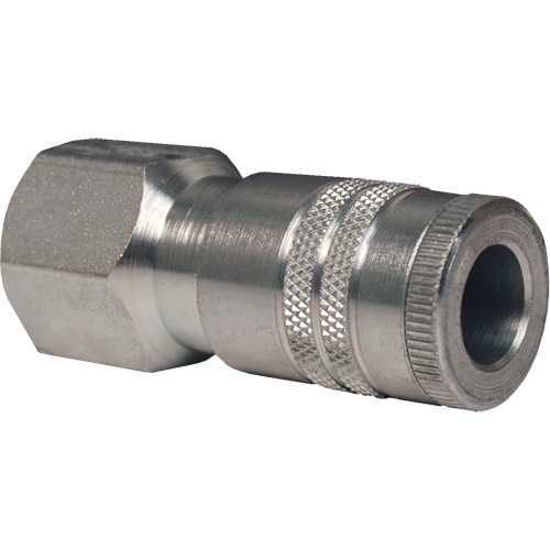 Dixon Group 3FF2 F-Series Pneumatic Manual Coupler, Steel, 3/8", 500 psi-(Each)