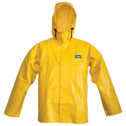 Viking 5125J-L Journeyman® Hooded Jacket Journeyman<sup>®</sup> Hooded Jacket, Polyester/PVC, Large, Yellow - Each