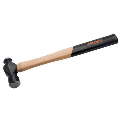 Dynamic Tools D041025 Ball Pein Hammer Ball Pein Hammer, 8 oz. Head Weight, Polished Face, Wood Handle - Each