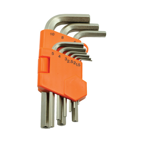 Dynamic Tools D043204 Hex Key Set, 9 Pcs., Metric-(Each)