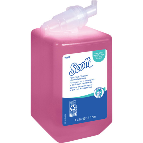 Kimberly-Clark 91552 Scott® Pro™ Skin Cleanser with Moisturizers Scott<sup>®</sup> Pro™ Skin Cleanser with Moisturizers, Foam, 1 L, Scented - Bottle