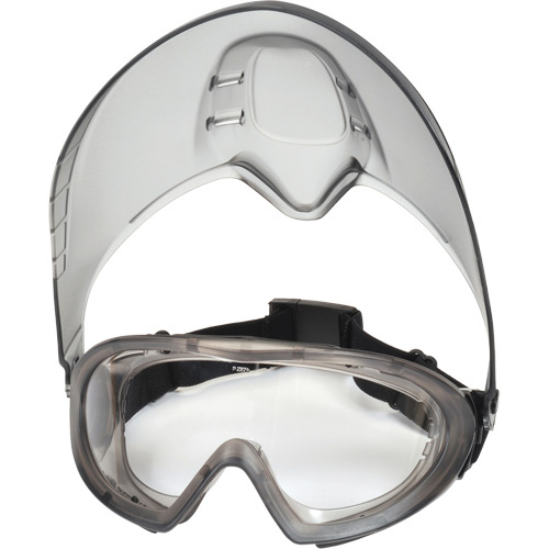 Pyramex GG504TSHIELD Capstone® Shield Safety Goggles with Removable Faceshield Capstone<sup>®</sup> Shield Safety Goggles with Removable Faceshield, Clear Lens, Anti-Fog, Direct/Closed Vent - Each