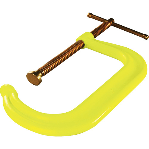 Bessey CDF408CHV Regular-Duty Deep Throat C-Clamp Regular-Duty Deep Throat C-Clamp, 8" (203 mm) Capacity, 5" (127 mm) Throat Depth - Each