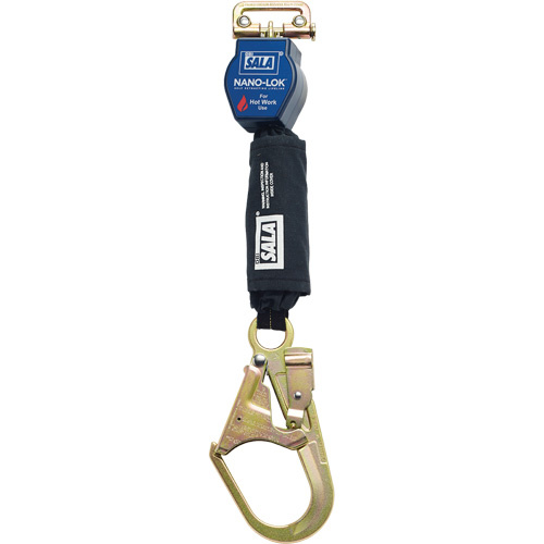 3M DBI Sala Fall Protection 3101508 Nano-Lok™ Self-Retracting Lifeline Nano-Lok™ Self-Retracting Lifeline, 6', Web, Swivel - Each