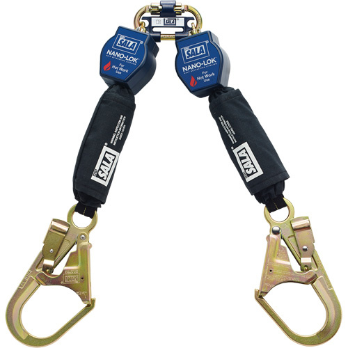 3M DBI Sala Fall Protection 3101516 Nano-Lok™ Self-Retracting Lifeline Nano-Lok™ Self-Retracting Lifeline, 6', Web, Swivel - Each