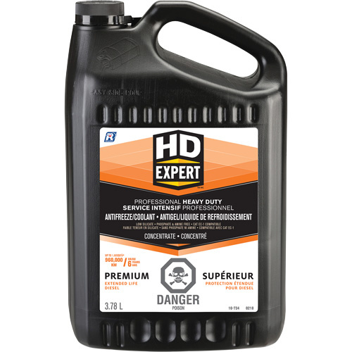 Recochem 16-734X52 Turbo Power® Diesel Extended Life Antifreeze/Coolant Concentrate Turbo Power<sup>®</sup> Diesel Extended Life Antifreeze/Coolant Concentrate, 3.78 L, Gallon - Bottle