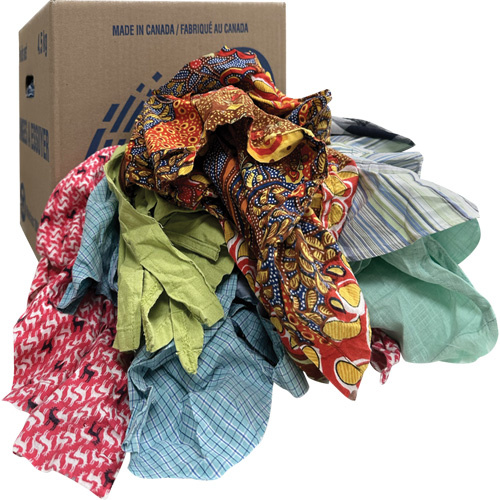 Rotex RC002-C10 Wiper Rags Wiper Rags, Mix Colours, 10 lbs. - Each