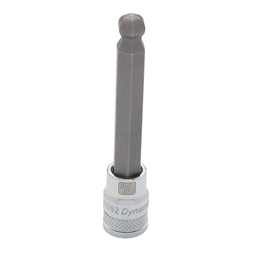 Dynamic Tools D006962 Long SAE Bit Socket Long SAE Bit Socket, 3/8" x 3-5/8" L, 3/8" Drive - Each