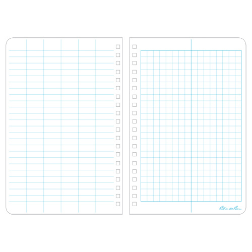 Rite In The Rain 353 Side-Spiral Notebook Side-Spiral Notebook, Soft Cover, Yellow, 64 Pages, 4-5/8" W - Each
