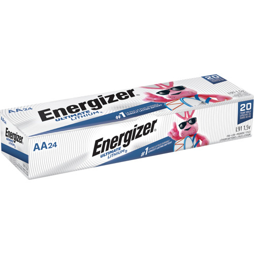 Energizer LN91 Ultimate Lithium Batteries Ultimate Lithium Batteries, AA, 1.5 V - Box of 24