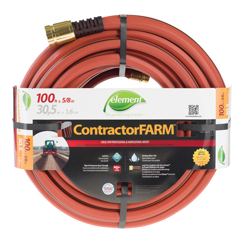 Swan CELCF58100 Contractor/FARM™ Water Hose Contractor/FARM™ Water Hose, PVC, 5/8" dia. x 100' - Each