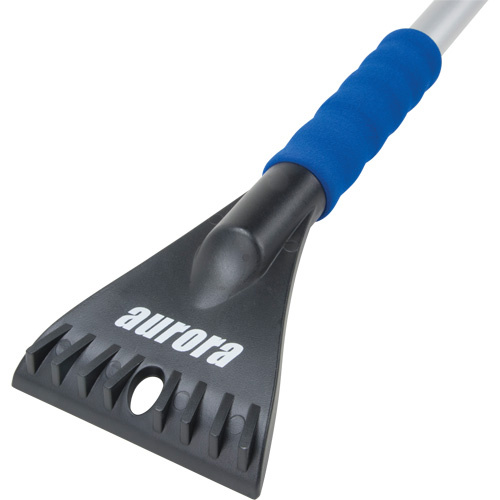 Aurora Tools Snow Brush Snow Brush, Telescopic, Polypropylene Blade, 32-1/2" Long, Blue - Each