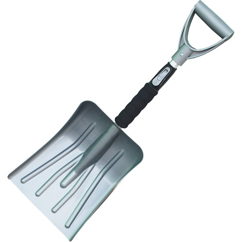 Collapsible Snow Shovel, Polypropylene Blade, 10" Wide, D-Grip Handle-(Each)