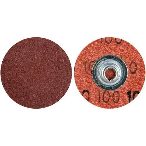 Norton 69957399631 MERIT ALO RESIN BOND Cloth Discs MERIT ALO RESIN BOND Cloth Discs, 1-1/2" Dia., 100 Grit, Aluminum Oxide - Each