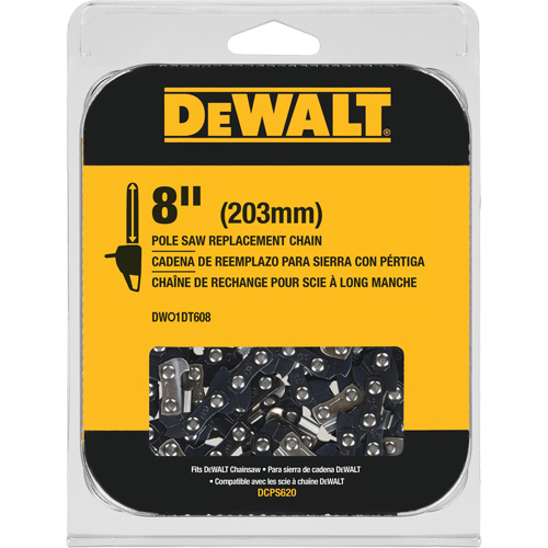 DEWALT DWO1DT608 Replacement Chain for Polesaw-(Each)