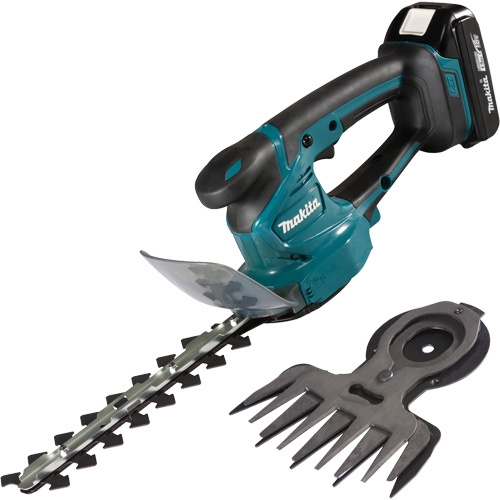 Makita DUM111SYX LXT Cordless Hedge Trimmer with Grass Shear Attachment, Battery Powered, 4.3125" Cutting Width-(Each)