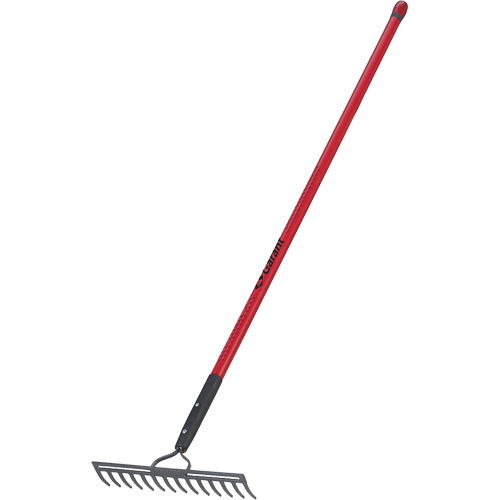 Garant GPCR14 Level Rake Level Rake, Fibreglass Handle, 14" W, Forged Steel Blade, 14 Tines - Each
