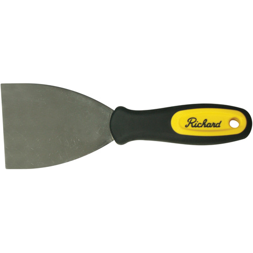 Richard RUB-3-S Stiff Wall Scrapers Stiff Wall Scrapers, High-Carbon Steel Blade, 3" Wide, Plastic Handle - Each