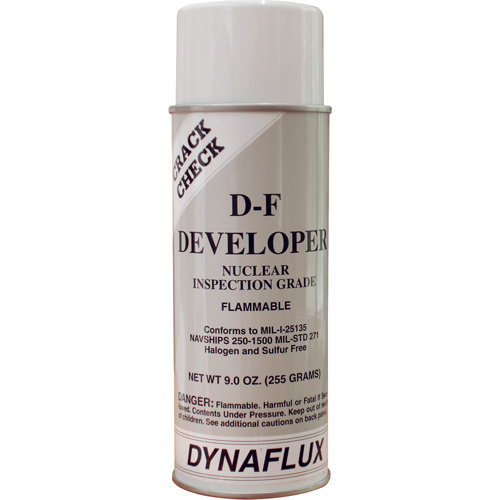 Dynaflux Quality Products DF315-16 NDT Spray - Visible Dye Penetrant System NDT Spray - Visible Dye Penetrant System, Aerosol Can - Can