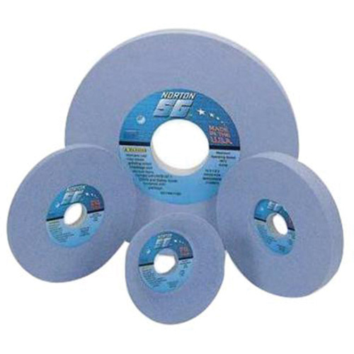 Norton 66252940523 Toolroom Vitrified Wheel, Type 5NQ, Ceramic Alumina, 7" x 1/2"-(Each)