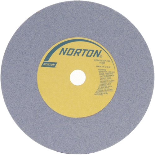Norton 66253160750 Tool Room Wheel, Type 01, Aluminum Oxide, 10" x 1"-(Each)