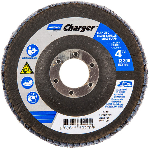 Norton Conical Flap Disc  (Each)-Click on options for variations & Details.