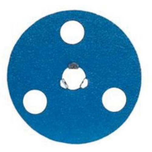 Norton 66261126560 Fiber Locking Discs, 5" Dia., 80 Grit, Zirconia Alumina-(Each)