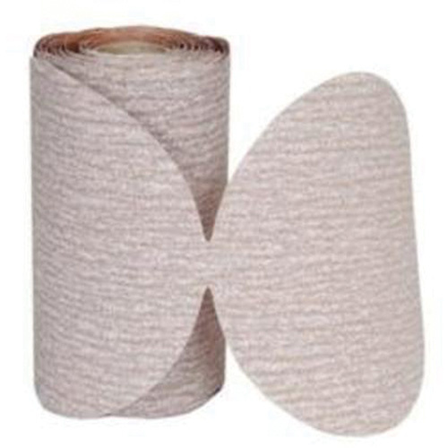 Norton 66261131609 Paper PSA Discs, 8" Dia., 320 Grit, Aluminum Oxide-(Roll of 100)
